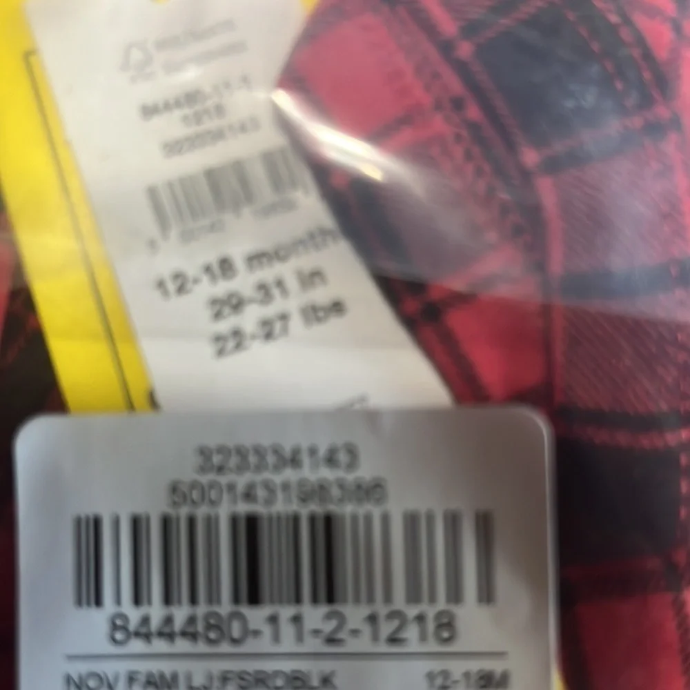 Red Plaid Kids Pajama Set - By Gap. Holiday. Winter. Unisex